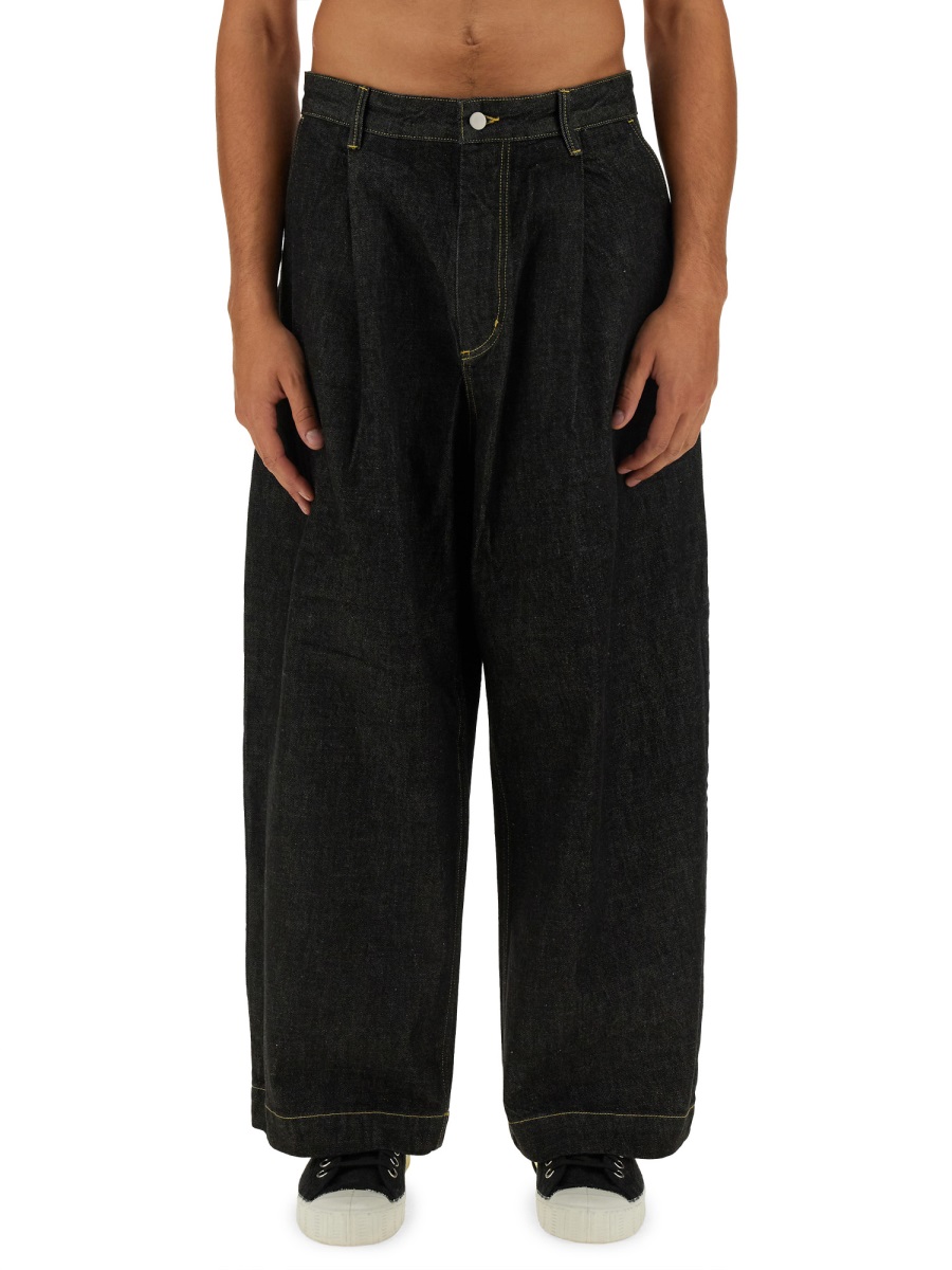 DENIM PANTS PUCHSNM1244BLACK (Studio Nicholson / ジーンズ ) | Studio Nicholson (スタジオニコルソン)