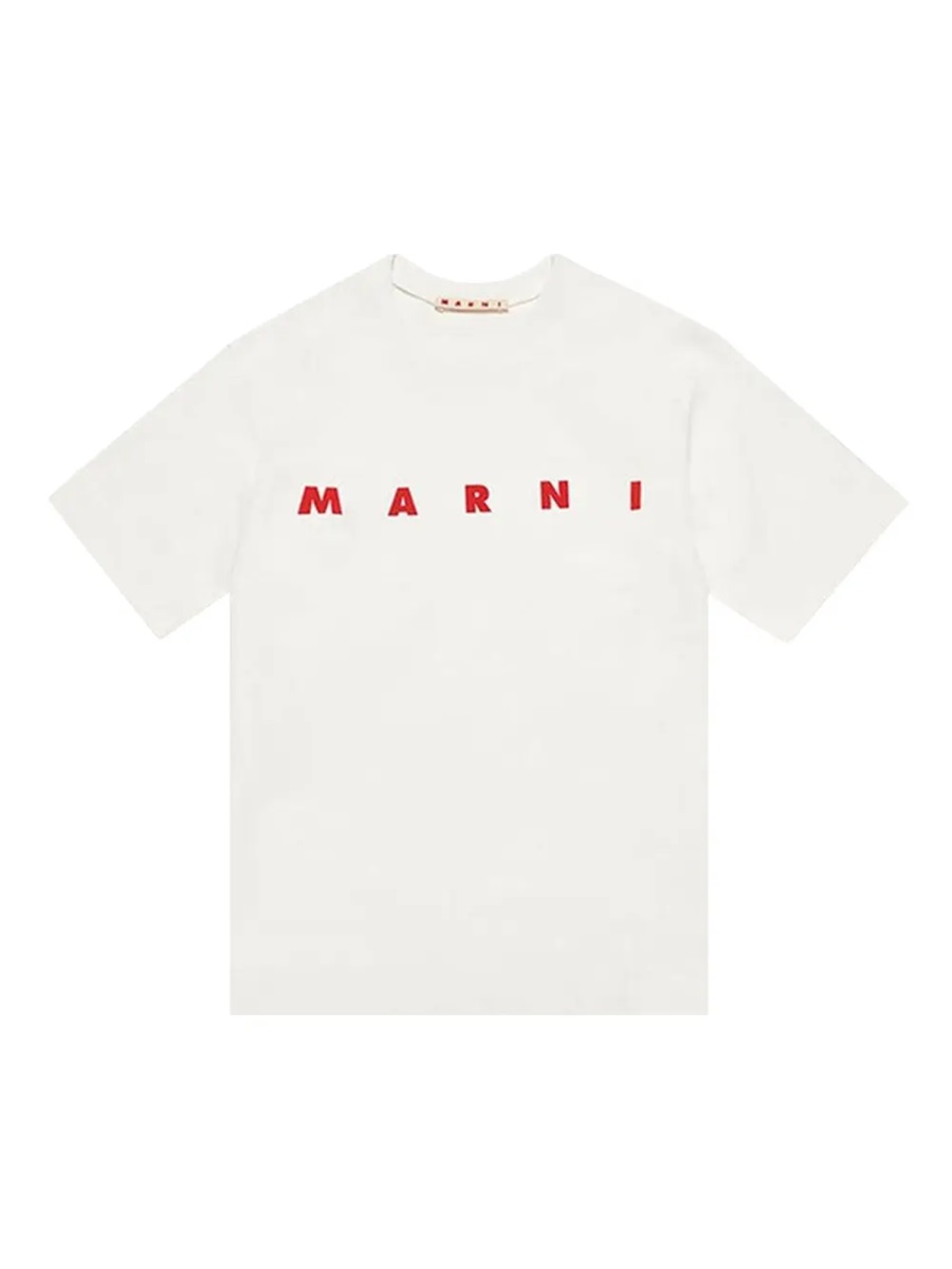 T-SHIRT WITH LOGO M002MVKM00RF0M114 (Marni / Tシャツ・カットソー ) | Marni (マルニ)
