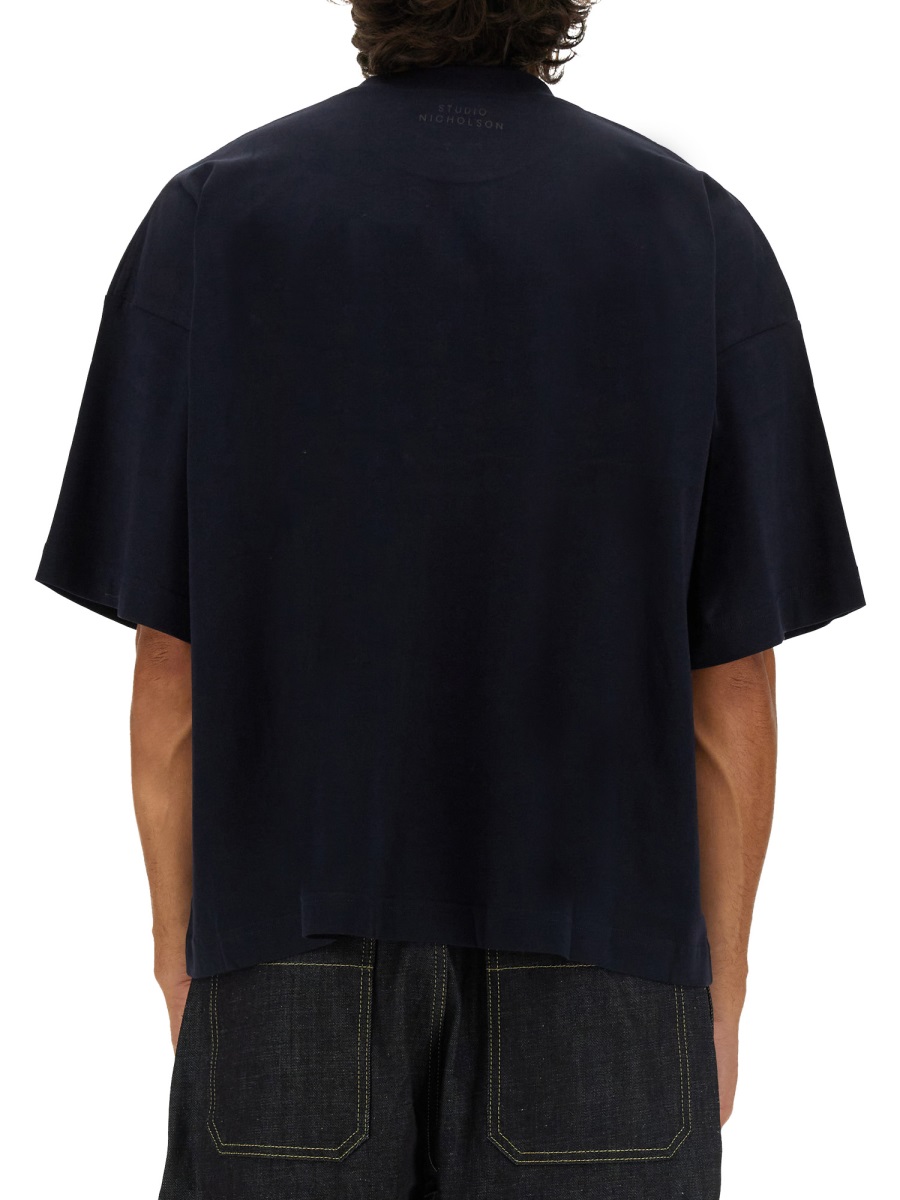 JERSEY T-SHIRT PIUSNM1327DARKESTNAVY (Studio Nicholson / Tシャツ・カットソー ) | Studio Nicholson (スタジオニコルソン)(2)