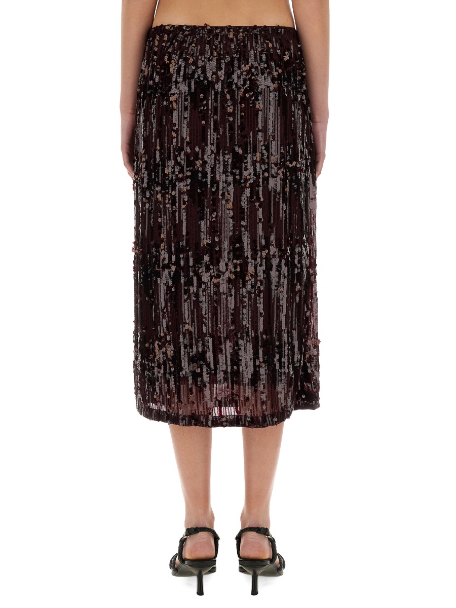 MIDI SKIRT "JAINO" 24333C6186 (BAUM UND PFERDGARTEN / スカート ) | BAUM UND PFERDGARTEN (バウム ウンド ヘルガーデン)(2)