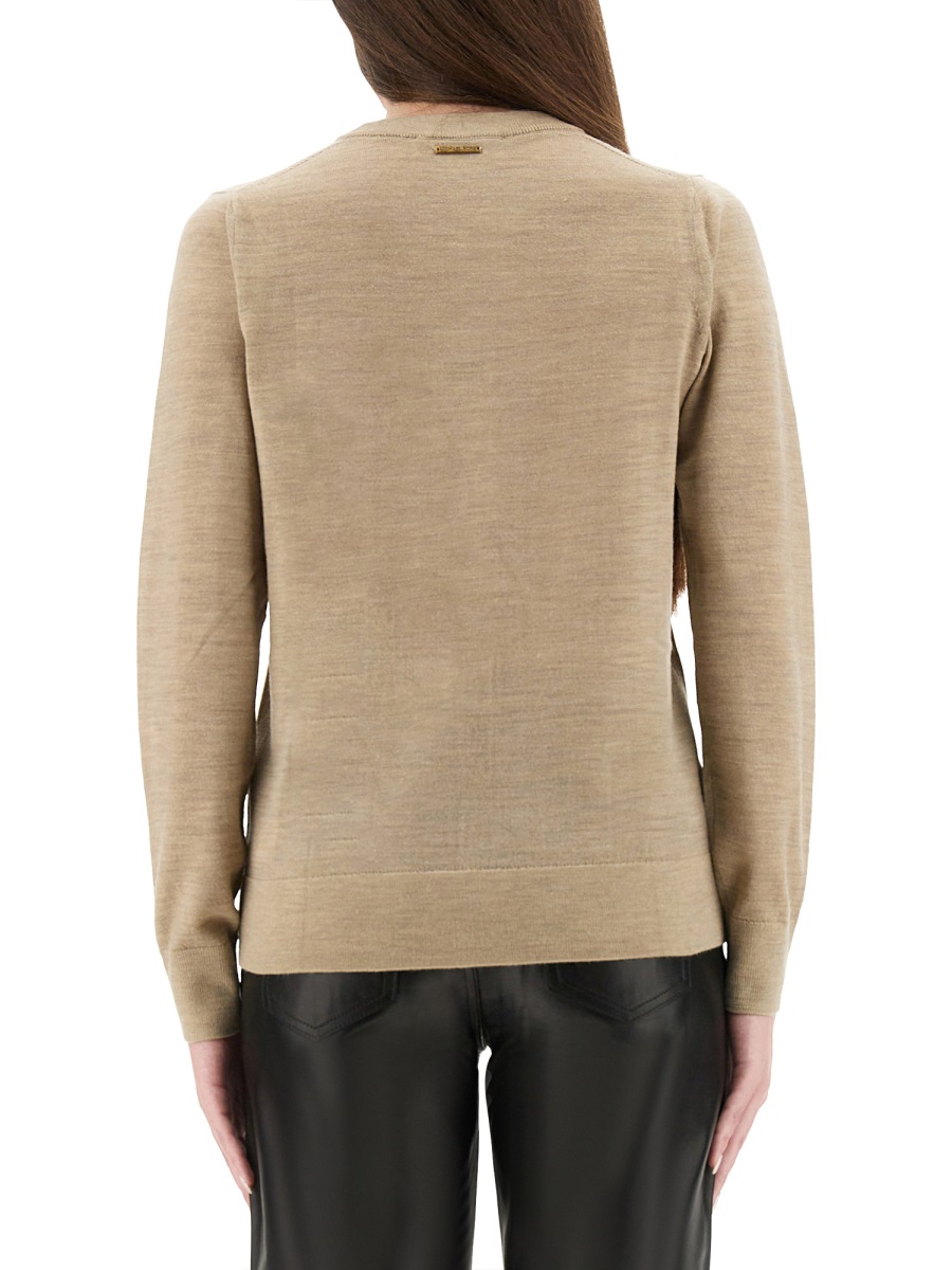 MERINO WOOL SWEATER MT5619D4VR232TAUPEHTHR (MICHAEL MICHAEL KORS / ニット・セーター・カーディガン ) | MICHAEL MICHAEL KORS (マイケル・マイケル・コース)(2)