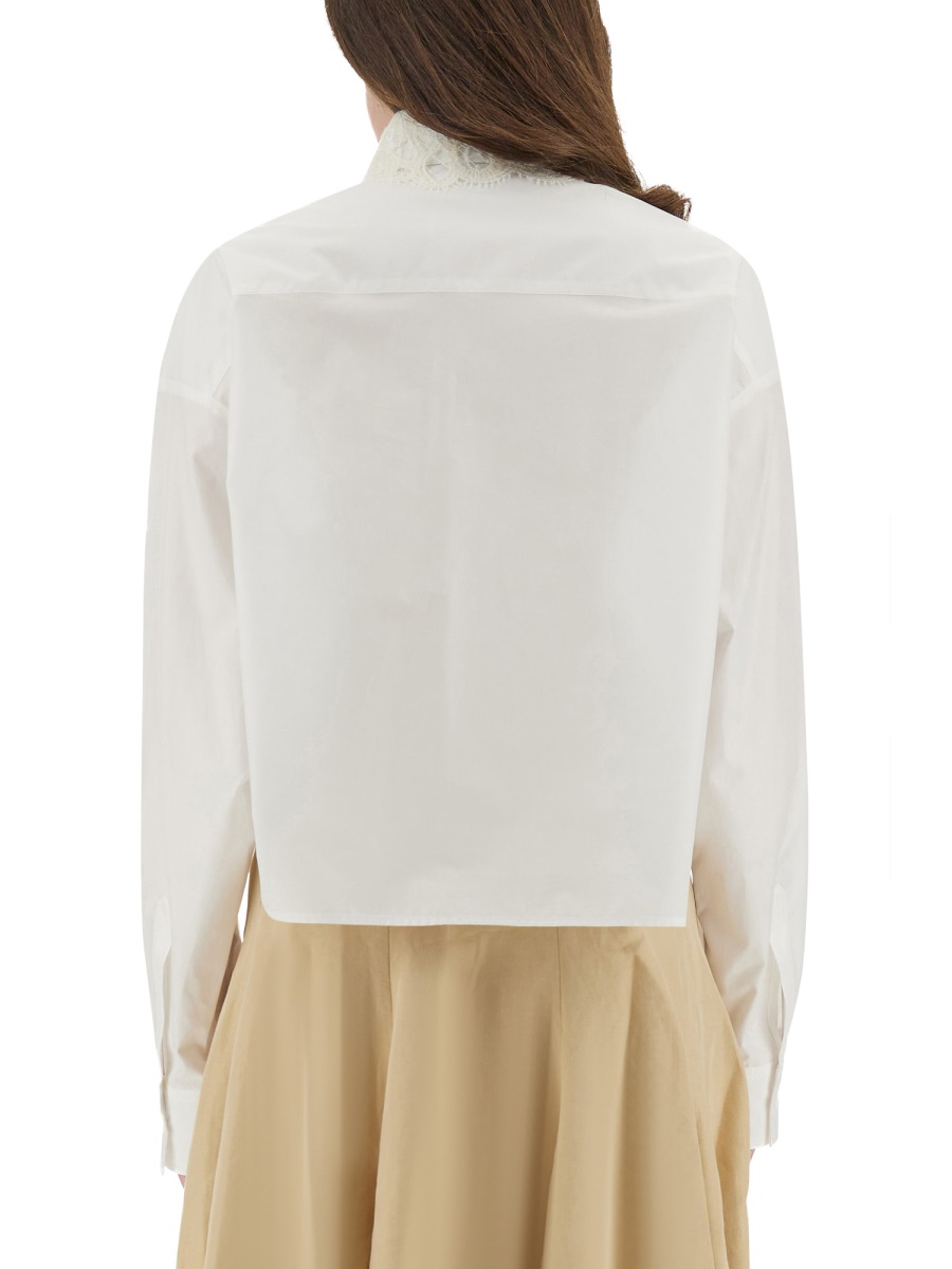 POPLIN CROPPED SHIRT CAD215F313L57121 (FABIANA FILIPPI / シャツ・ブラウス ) | FABIANA FILIPPI (ファビアナフィリッピ)(2)