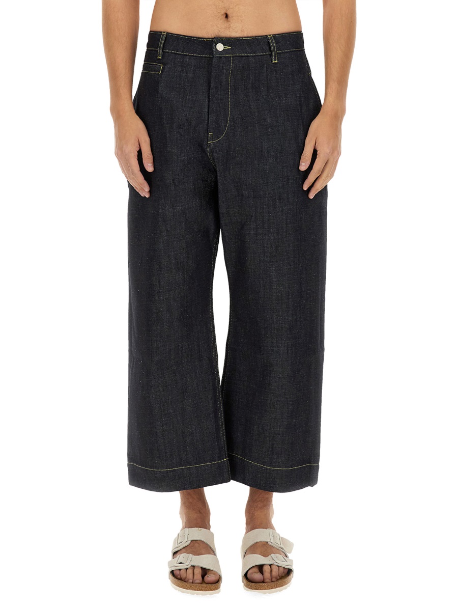 PANTALONE IN DENIM PYADSNM1246INDIGO (Studio Nicholson / ジーンズ ) | Studio Nicholson (スタジオニコルソン)