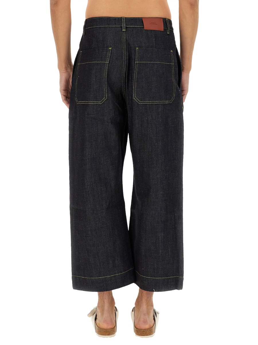 PANTALONE IN DENIM PYADSNM1246INDIGO (Studio Nicholson / ジーンズ ) | Studio Nicholson (スタジオニコルソン)(2)