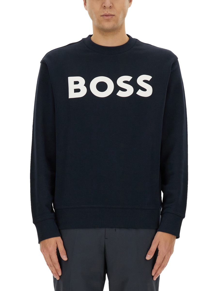 SWEATSHIRT WITH LOGO 5048713310244192404 (HUGO BOSS / スウェット・フーディー ) | HUGO BOSS (ヒューゴボス)