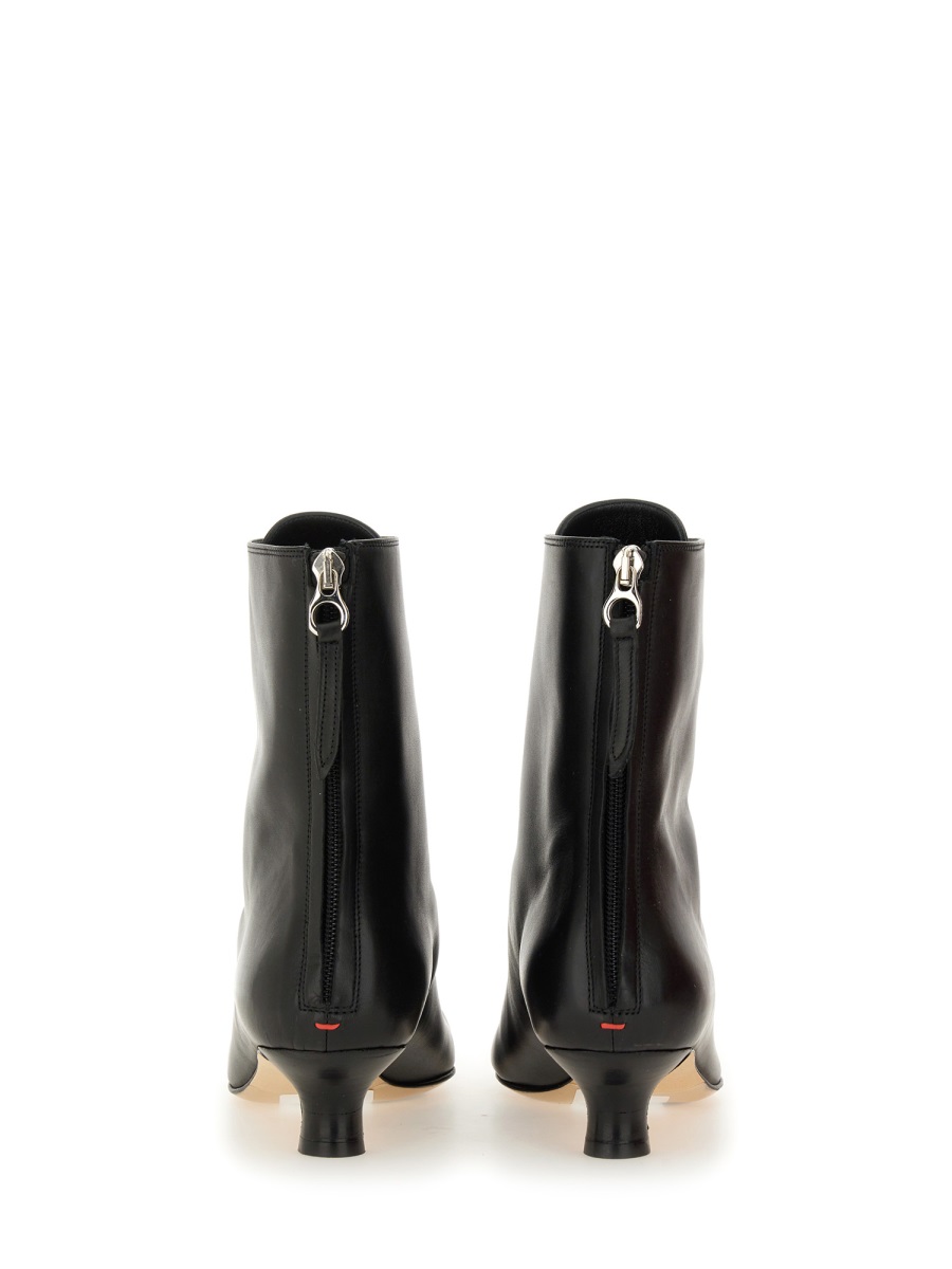 ショートブーツ・ブーティ aeyde FW25 (ESMSS75S BLACK) LACE-UP BOOT