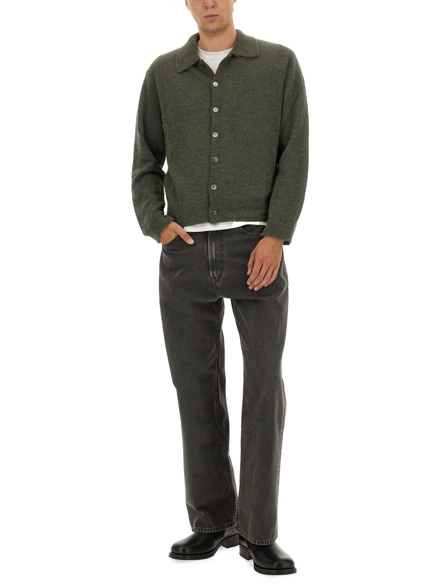 ALAPACA CARDIGAN M4253EMMOSSGREENFUZZYALPACA (OUR LEGACY / ニット・セーター・カーディガン ) | OUR LEGACY (アワーレガシー)(1)