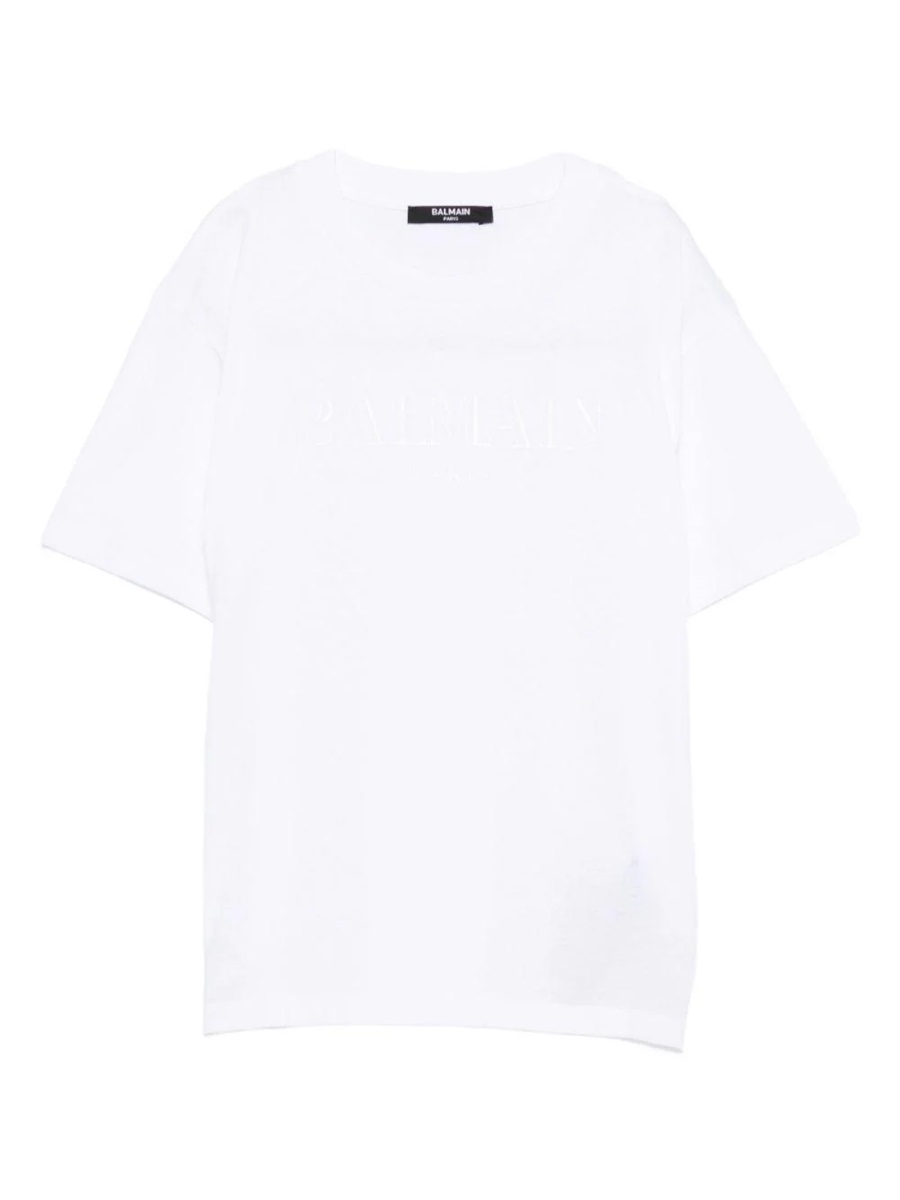 T-SHIRT BX8Q81KZ3186100 (Balmain / Tシャツ・カットソー ) | Balmain (バルマン)