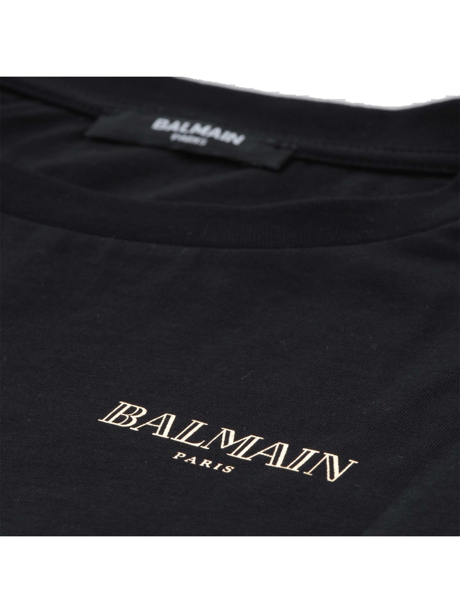 T-SHIRT WITH LOGO BX8R51KZ3186930OR (Balmain / Tシャツ・カットソー ) | Balmain (バルマン)(2)