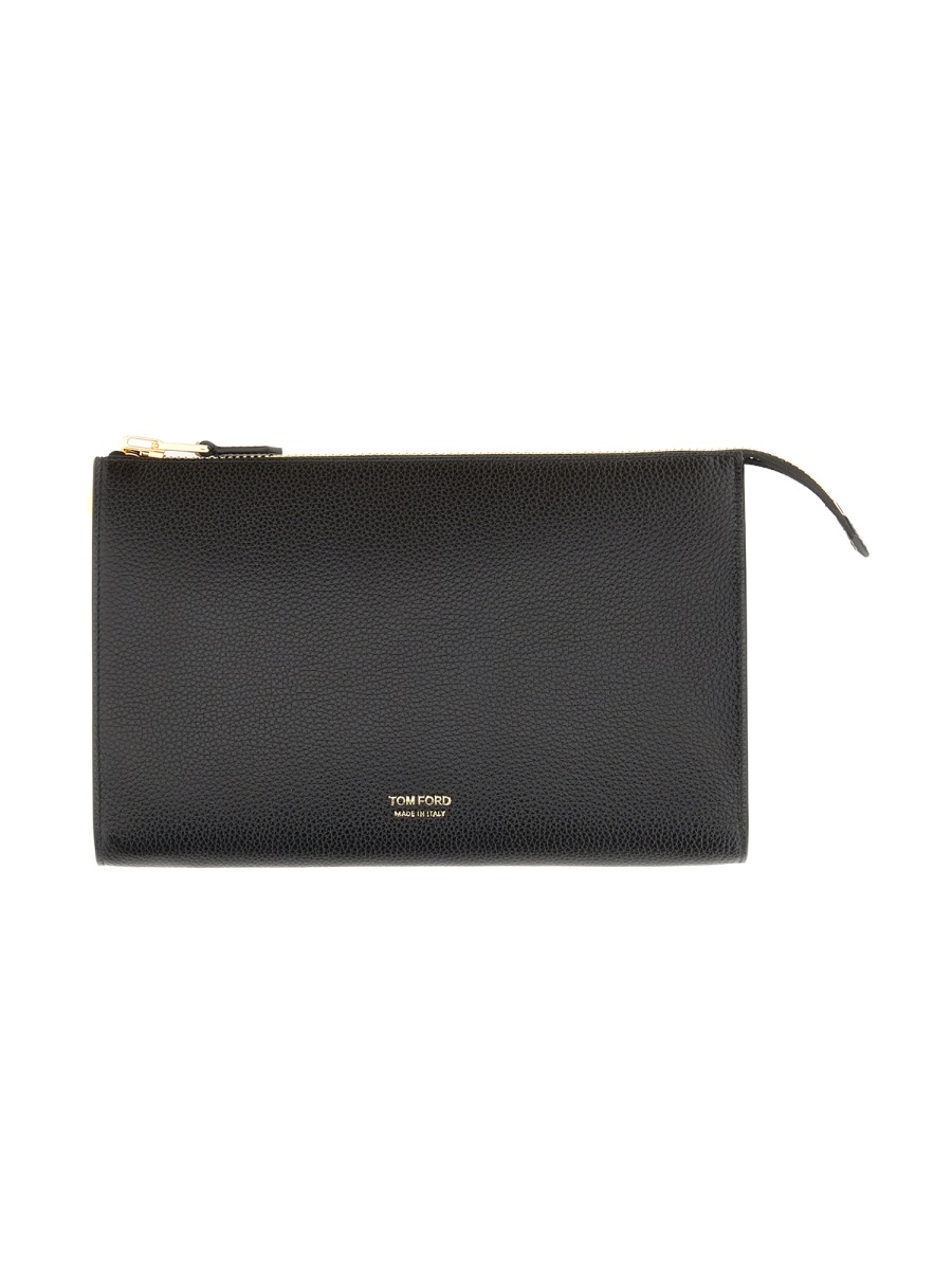 POUCH WITH LOGO H0500LCL213G1N001 (TOM FORD / クラッチバッグ・ポーチ ) | TOM FORD (トムフォード)