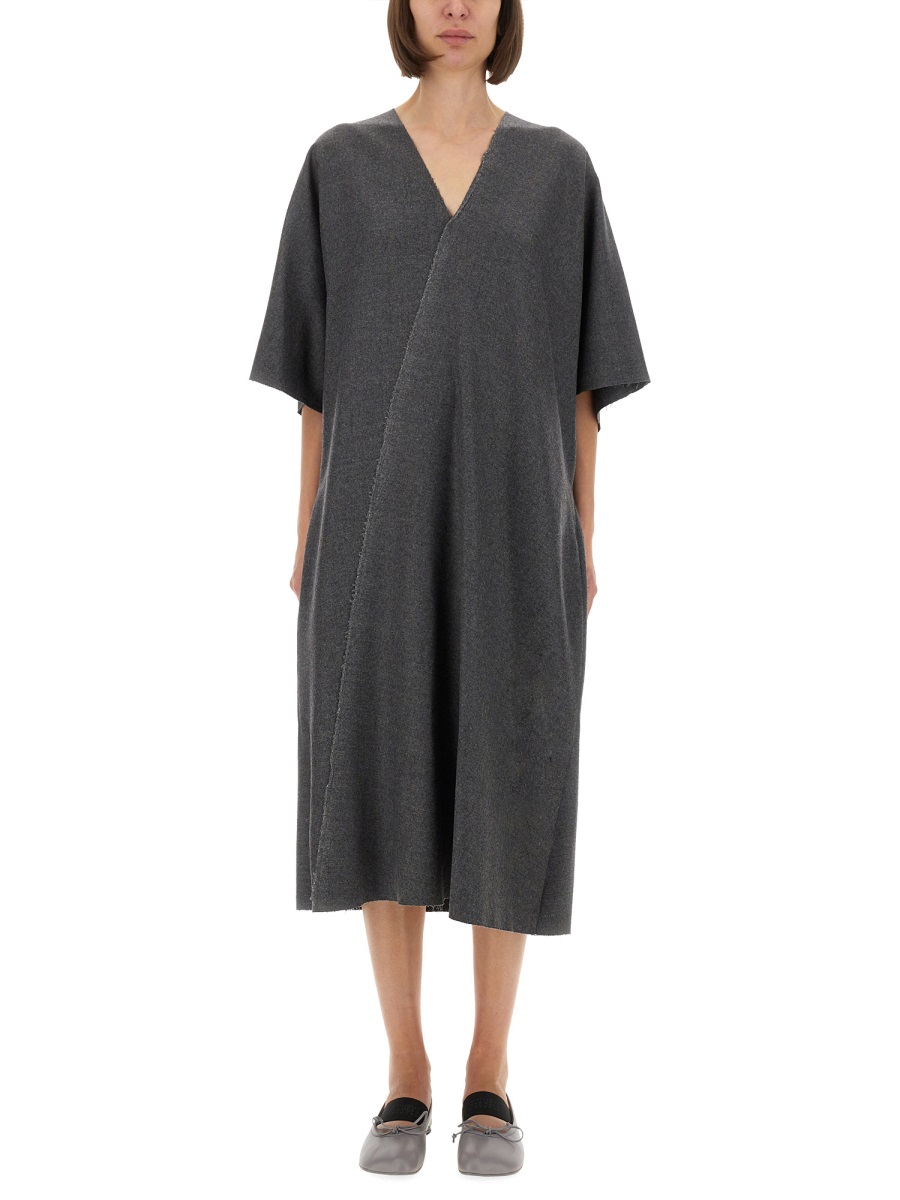WOOL MIDI DRESS S52DD0066M35466860M (MM6 Maison Margiela / ワンピース・ドレス・オールインワン ) | MM6 Maison Margiela (エムエムシックス)