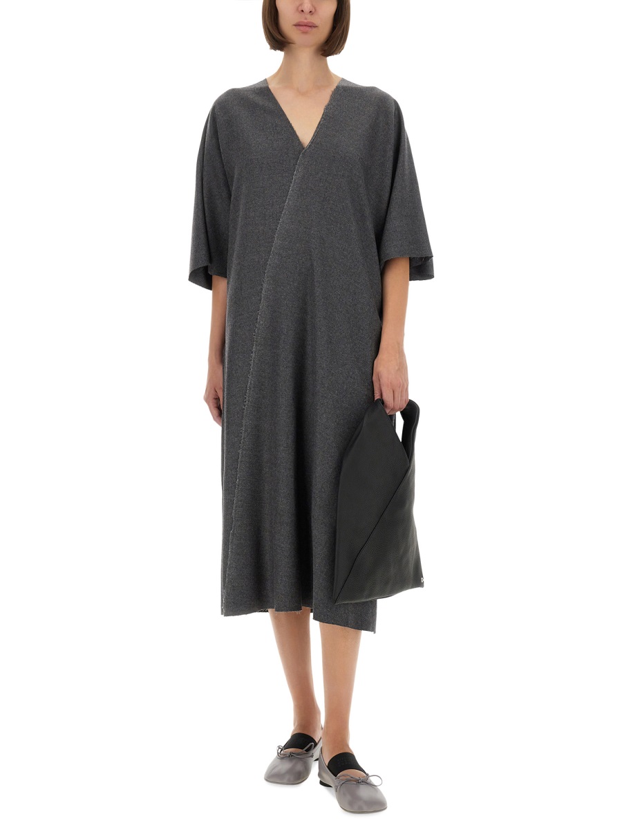 WOOL MIDI DRESS S52DD0066M35466860M (MM6 Maison Margiela / ワンピース・ドレス・オールインワン ) | MM6 Maison Margiela (エムエムシックス)(1)