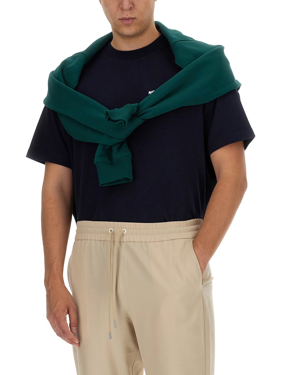 COTTON T-SHIRT TS203CO002NAVY (Drôle De Monsieur / Tシャツ・カットソー ) | Drôle De Monsieur (ドロールドムッシュ)(3)