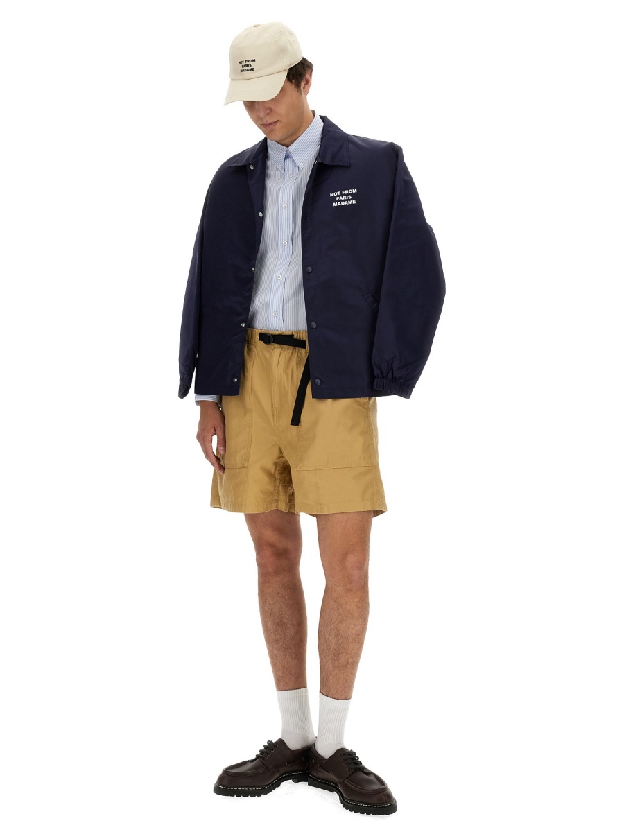 "SLOGAN" JACKET JT183PA014NAVY (Drôle De Monsieur / カジュアルジャケット ) | Drôle De Monsieur (ドロールドムッシュ)(1)