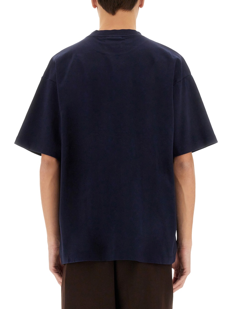 "SLOGAN" T-SHIRT TS202CO002NAVY (Drôle De Monsieur / Tシャツ・カットソー ) | Drôle De Monsieur (ドロールドムッシュ)(2)