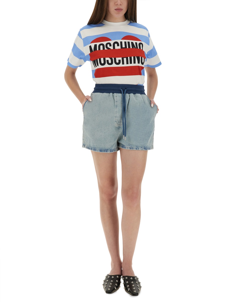 DENIM SHORTS 035682271306 (MOSCHINO JEANS / ショートパンツ ) | MOSCHINO JEANS (モスキーノ ジーンズ)(1)