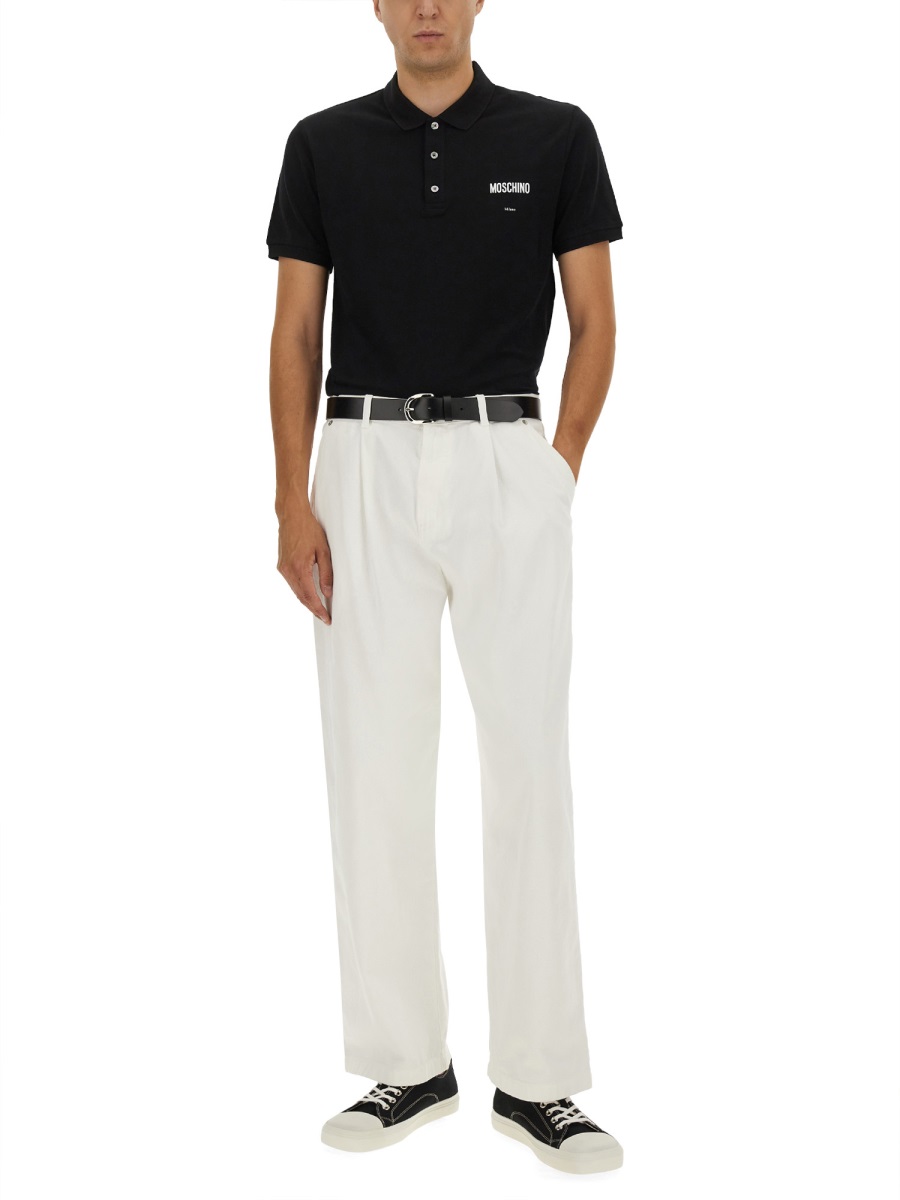 COTTON PIQUE POLO 160152421555 (MOSCHINO / ポロシャツ ) | MOSCHINO (モスキーノ)(1)