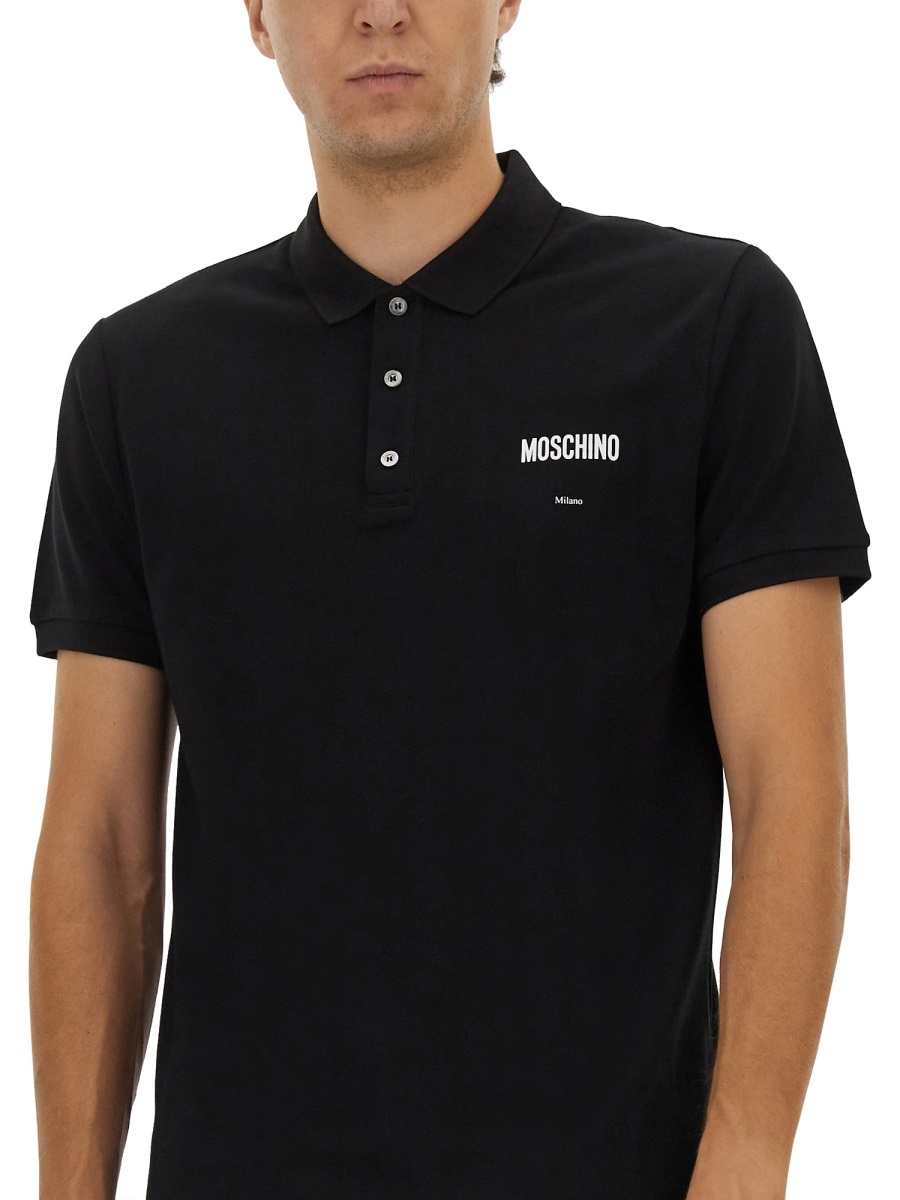 COTTON PIQUE POLO 160152421555 (MOSCHINO / ポロシャツ ) | MOSCHINO (モスキーノ)(3)