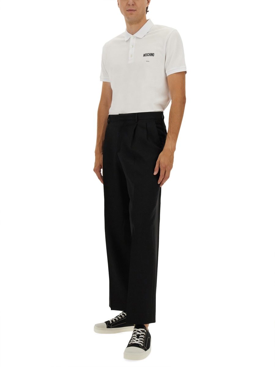 COTTON PIQUE POLO 160152421001 (MOSCHINO / ポロシャツ ) | MOSCHINO (モスキーノ)(1)