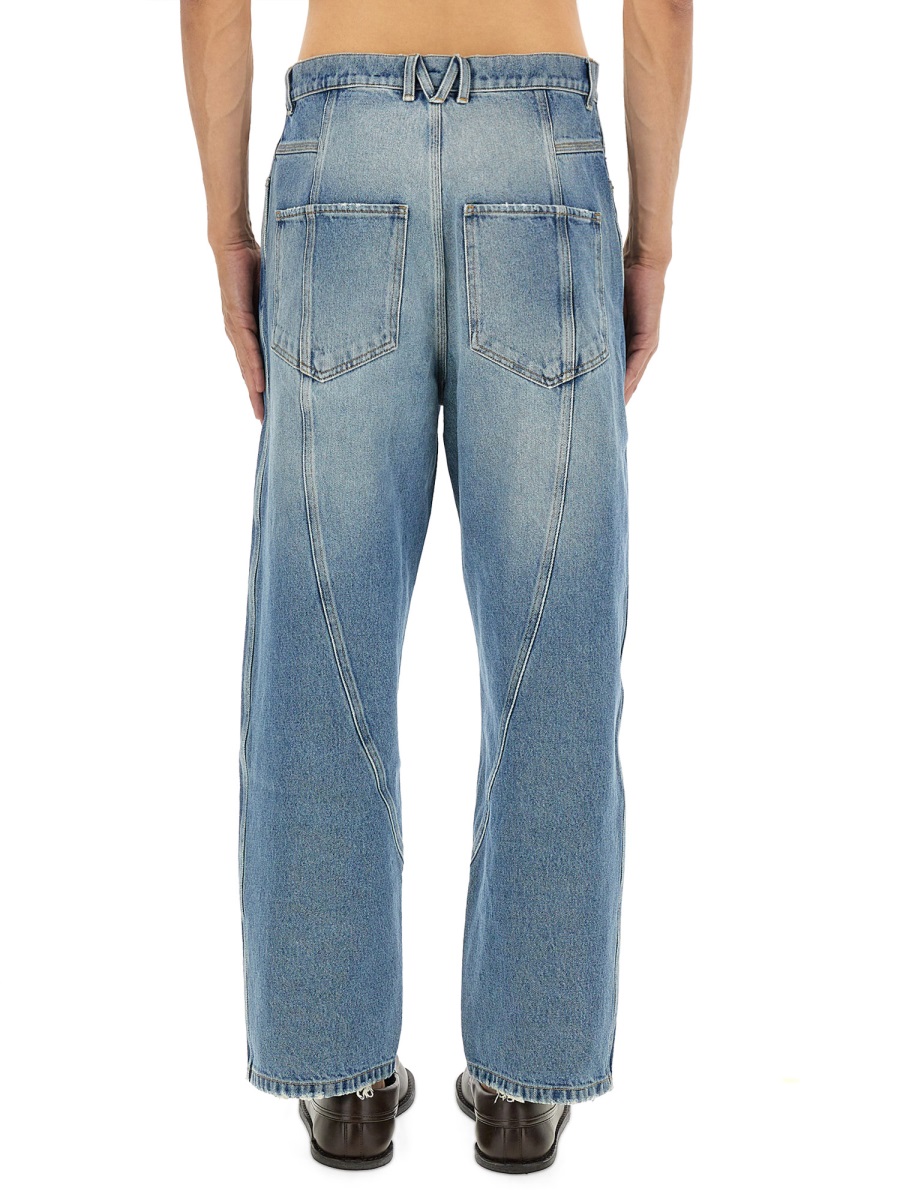 COTTON DENIM JEANS 030552230281 (MOSCHINO / ジーンズ ) | MOSCHINO (モスキーノ)(2)