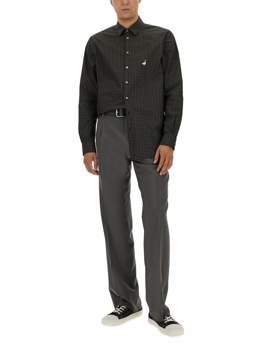 SHIRT WITH GOOSE EMBROIDERY 022352482513 (MOSCHINO / シャツ・ブラウス ) | MOSCHINO (モスキーノ)(1)