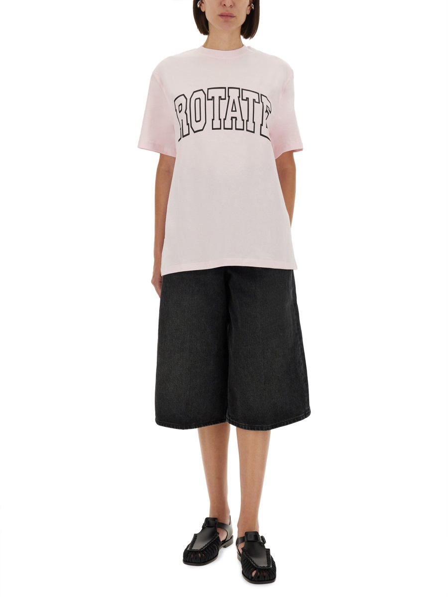 JERSEY T-SHIRT 114392191BCR685191 (ROTATE / Tシャツ・カットソー ) | ROTATE (ロテート)(1)