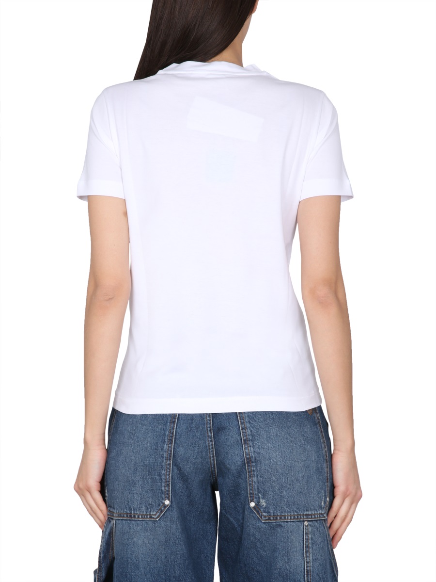 T-SHIRT WITH LOGO 6J02083SPX669000 (Stella McCartney / Tシャツ・カットソー ) | Stella McCartney (ステラ マッカートニー)(2)