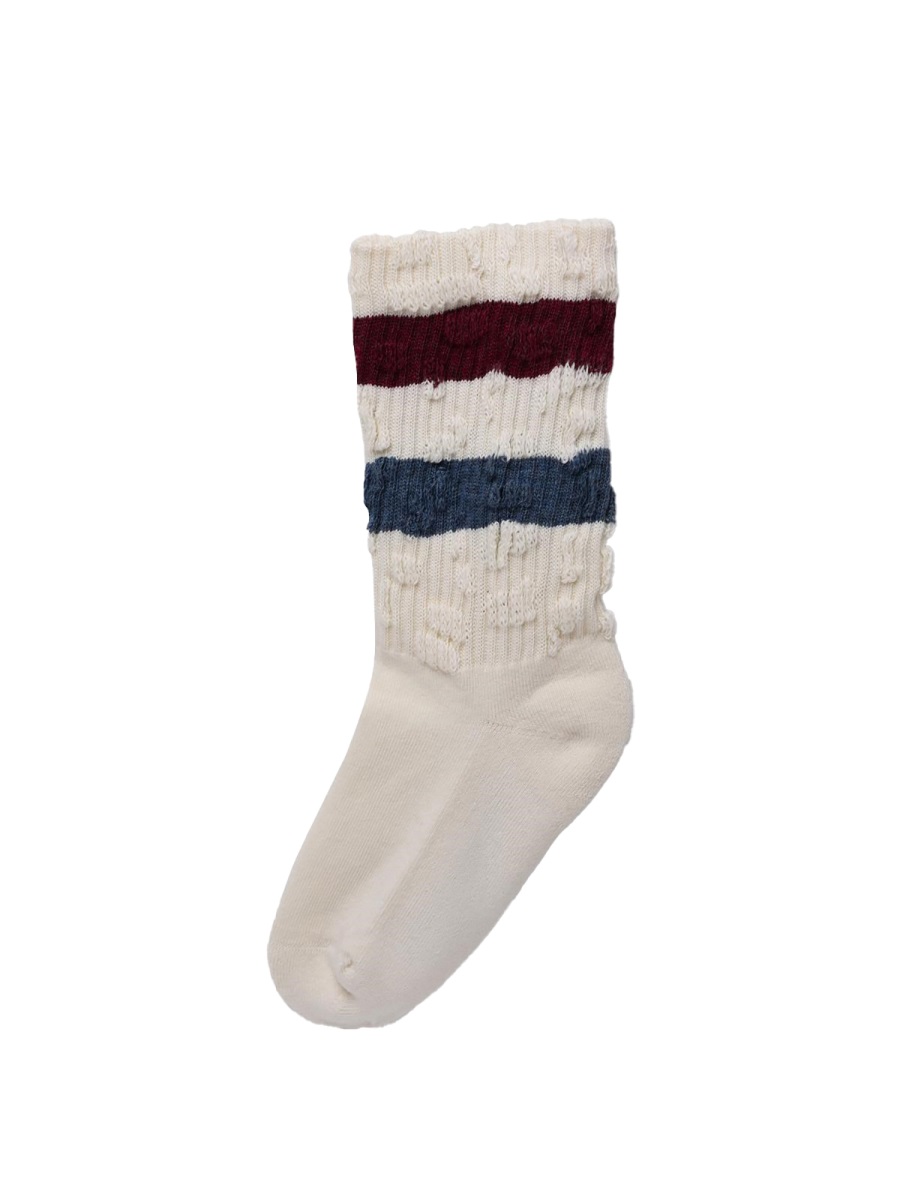 stripes distressed socks GKP01595KP00128311586 (Golden Goose / アンダーウェア ) | Golden Goose (ゴールデングース)(1)