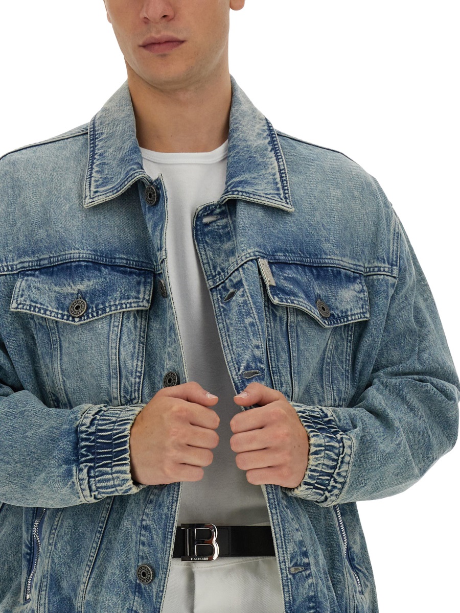 DENIM JACKET BH1TC251DD536FF (Balmain / カジュアルジャケット ) | Balmain (バルマン)(3)