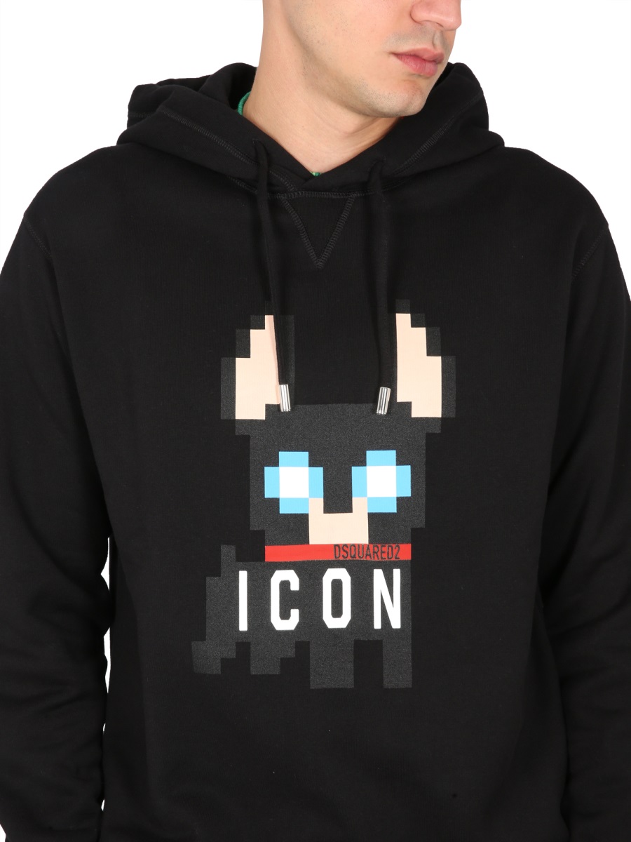 CYRUS COOL SWEATSHIRT S79GU0105S25516900 (Dsquared2 / スウェット・フーディー ) | Dsquared2 (ディースクエアード)(3)