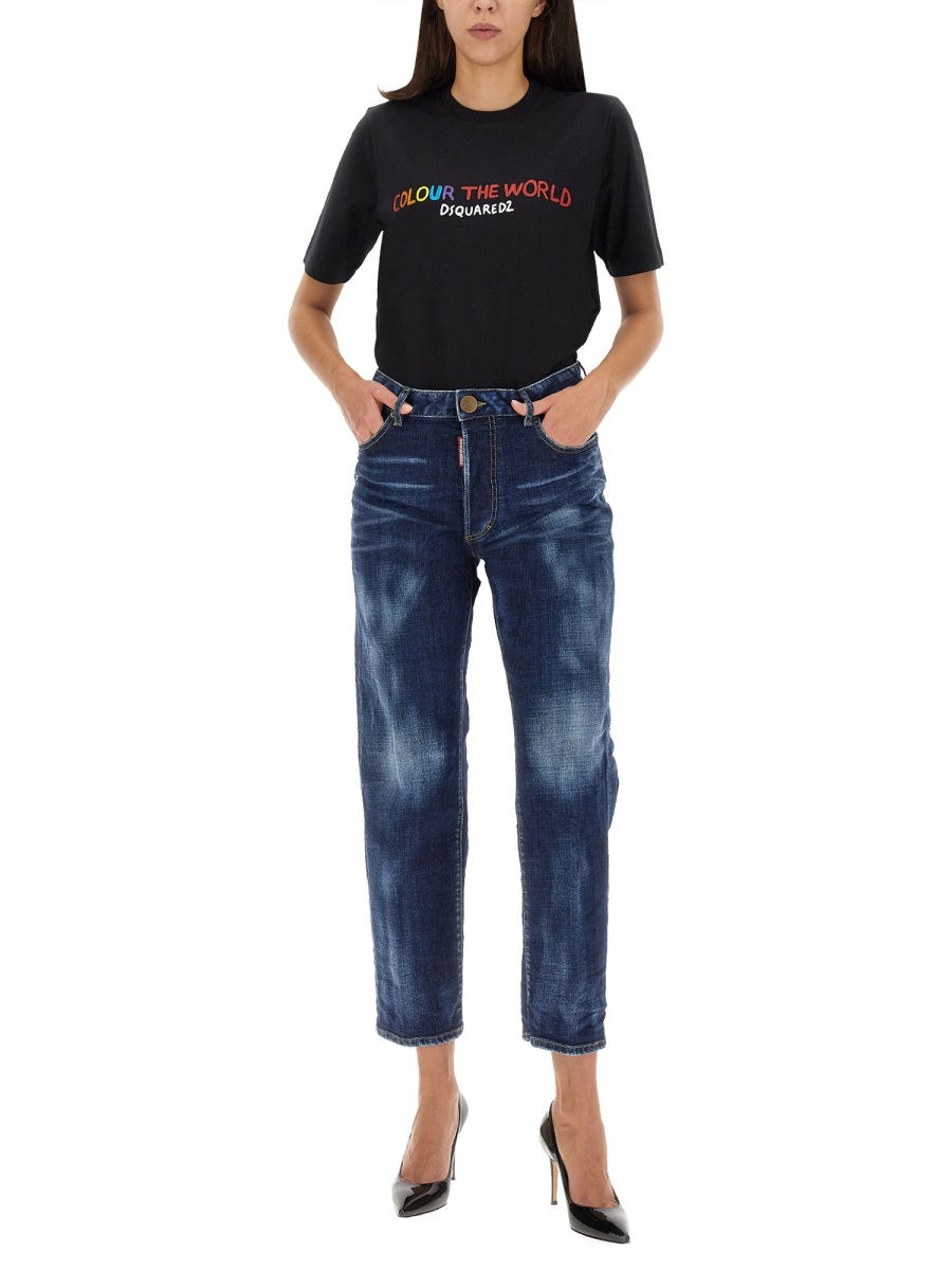 BOSTON JEANS S75LB0799S30664470 (Dsquared2 / ジーンズ ) | Dsquared2 (ディースクエアード)(1)