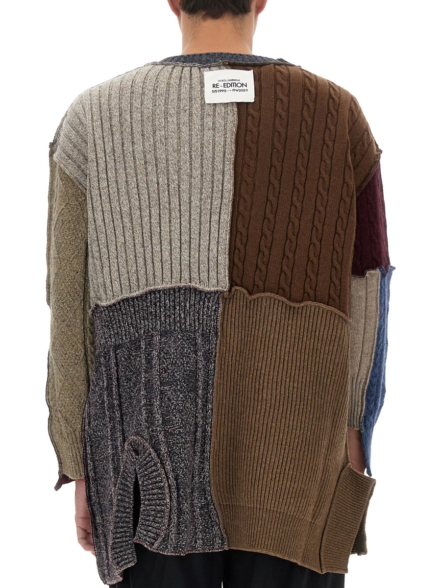 PATCHWORK CARDIGAN GXQ88TJFML7S9001 (Dolce & Gabbana / ニット・セーター・カーディガン ) | Dolce & Gabbana (ドルチェガッバーナ)(2)
