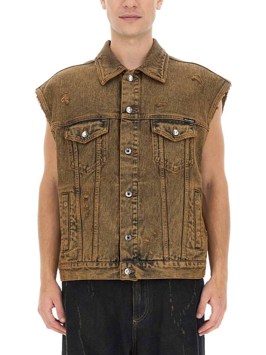 DENIM VEST G9ANWDG8JD8S9001 (Dolce & Gabbana / ベスト ) | Dolce & Gabbana (ドルチェガッバーナ)