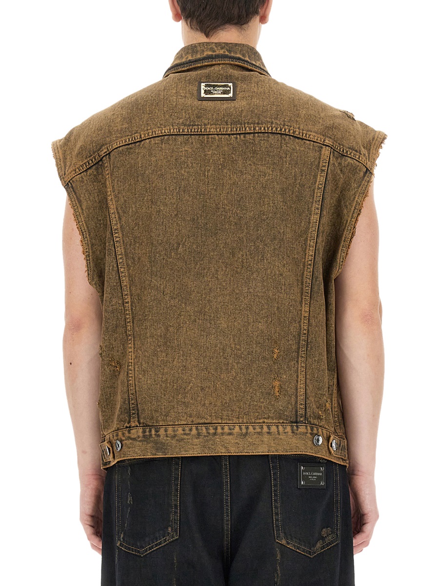 DENIM VEST G9ANWDG8JD8S9001 (Dolce & Gabbana / ベスト ) | Dolce & Gabbana (ドルチェガッバーナ)(2)
