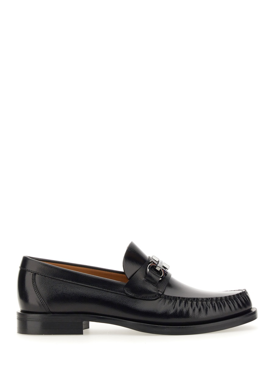 MOCCASIN GANCINI 762695021606NEROBISCOTTO (FERRAGAMO / ローファー ) | FERRAGAMO (フェラガモ)