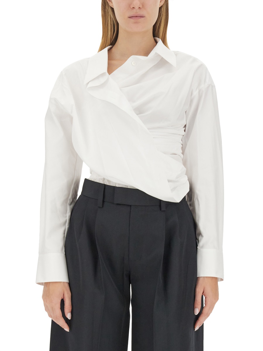 DRAPED SHIRT 1WC3231833100 (alexanderwang / シャツ・ブラウス ) | alexanderwang (アレキサンダーワン)