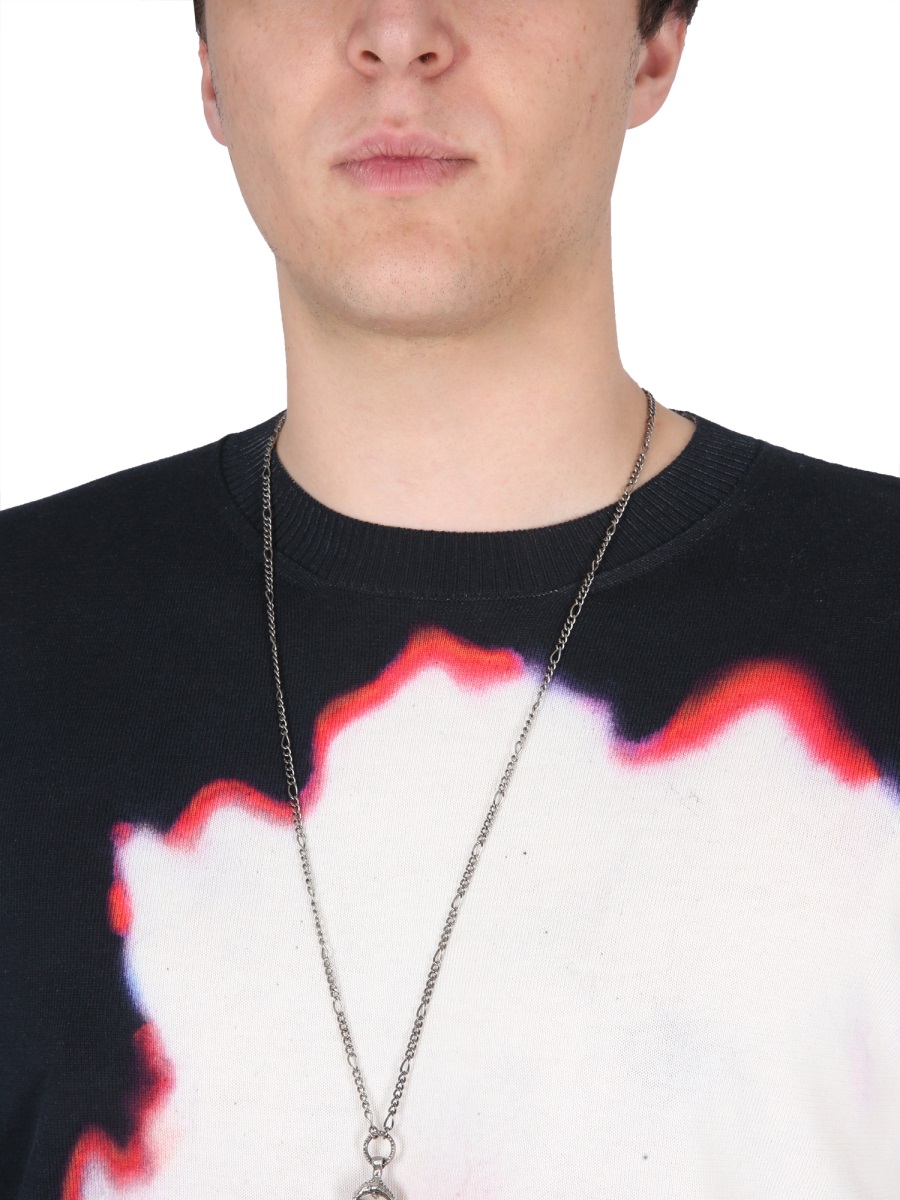 JERSEY WITH SOLARISED FLOWER PRINT 752059Q1GBZ1014 (Alexander McQUEEN / ニット・セーター・カーディガン ) | Alexander McQUEEN (アレキサンダー・マックイーン)(4)