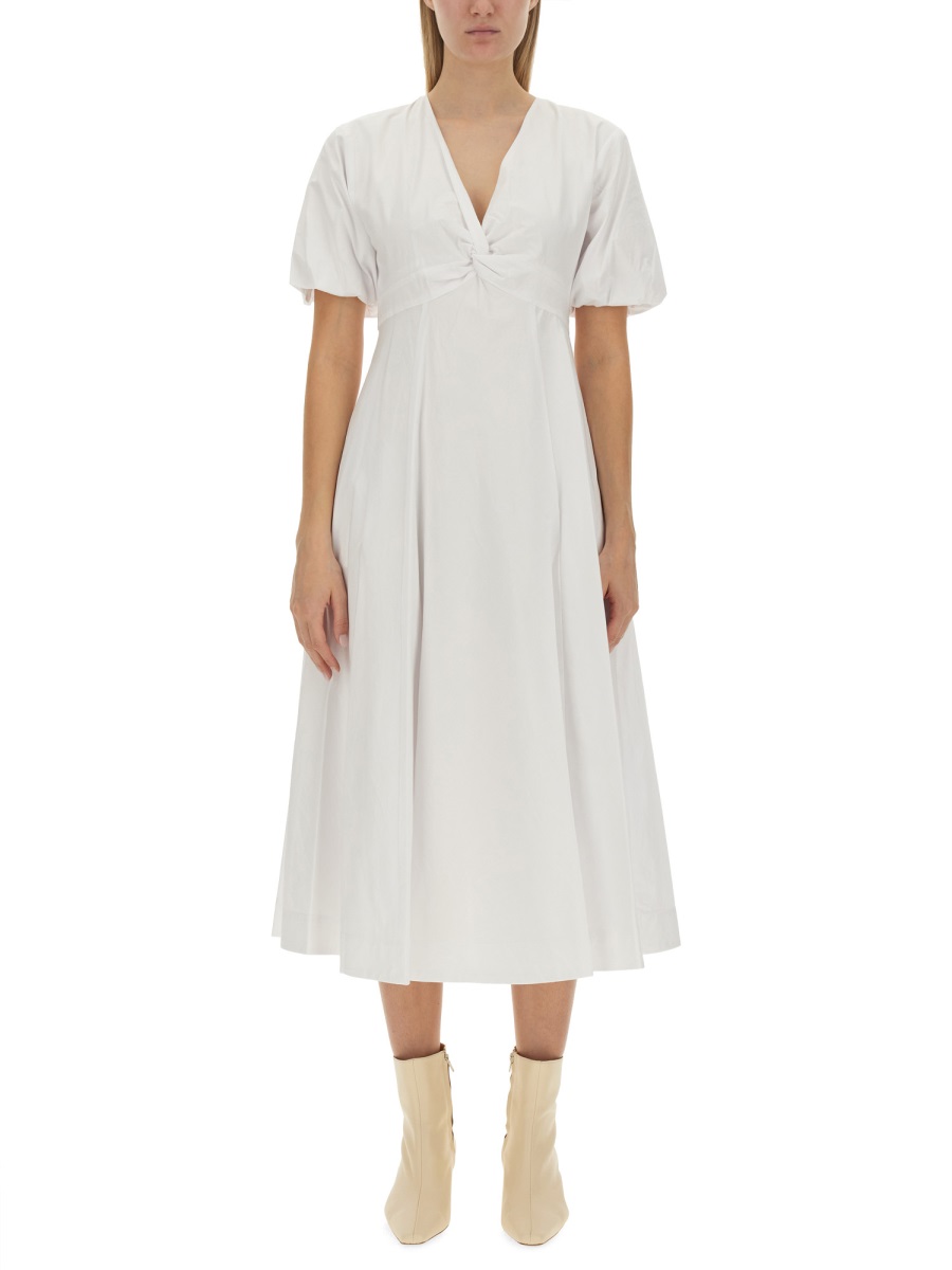 "FINLEY" DRESS 907931WHT (STAUD / ワンピース・ドレス・オールインワン ) | STAUD (スタウド)
