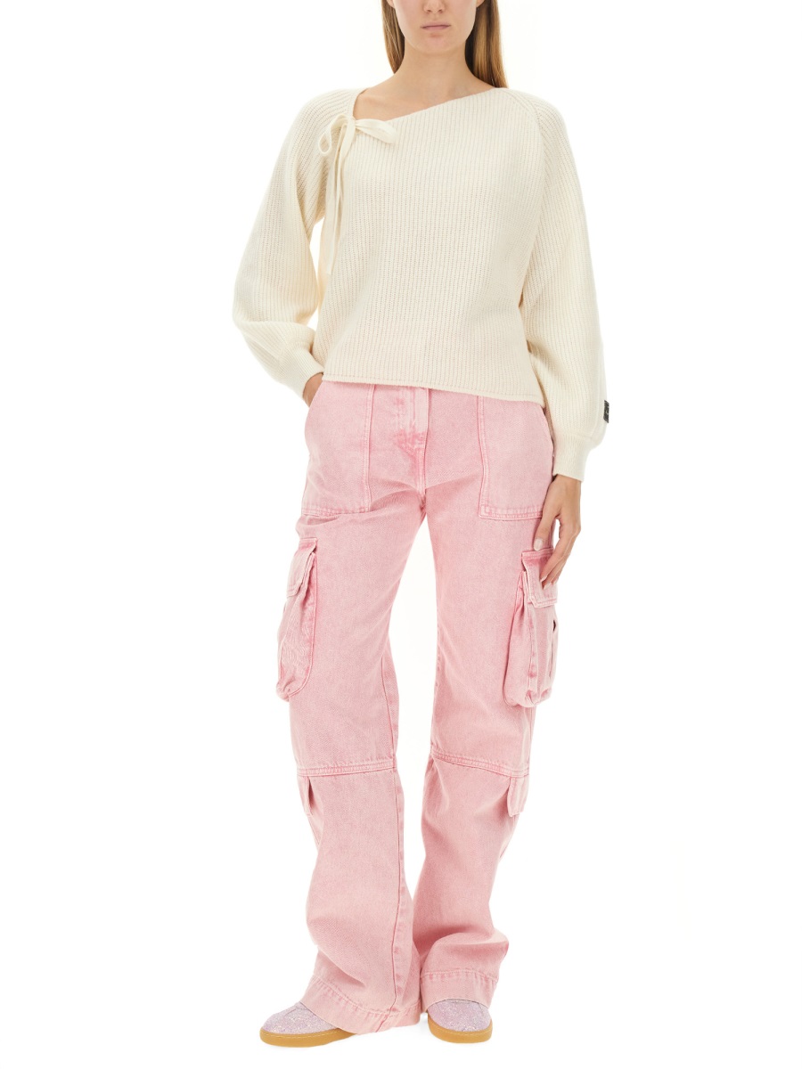 KNOTTED SWEATER 3541MDM19123778701 (MSGM / ニット・セーター・カーディガン ) | MSGM (エムエスジーエム)(1)