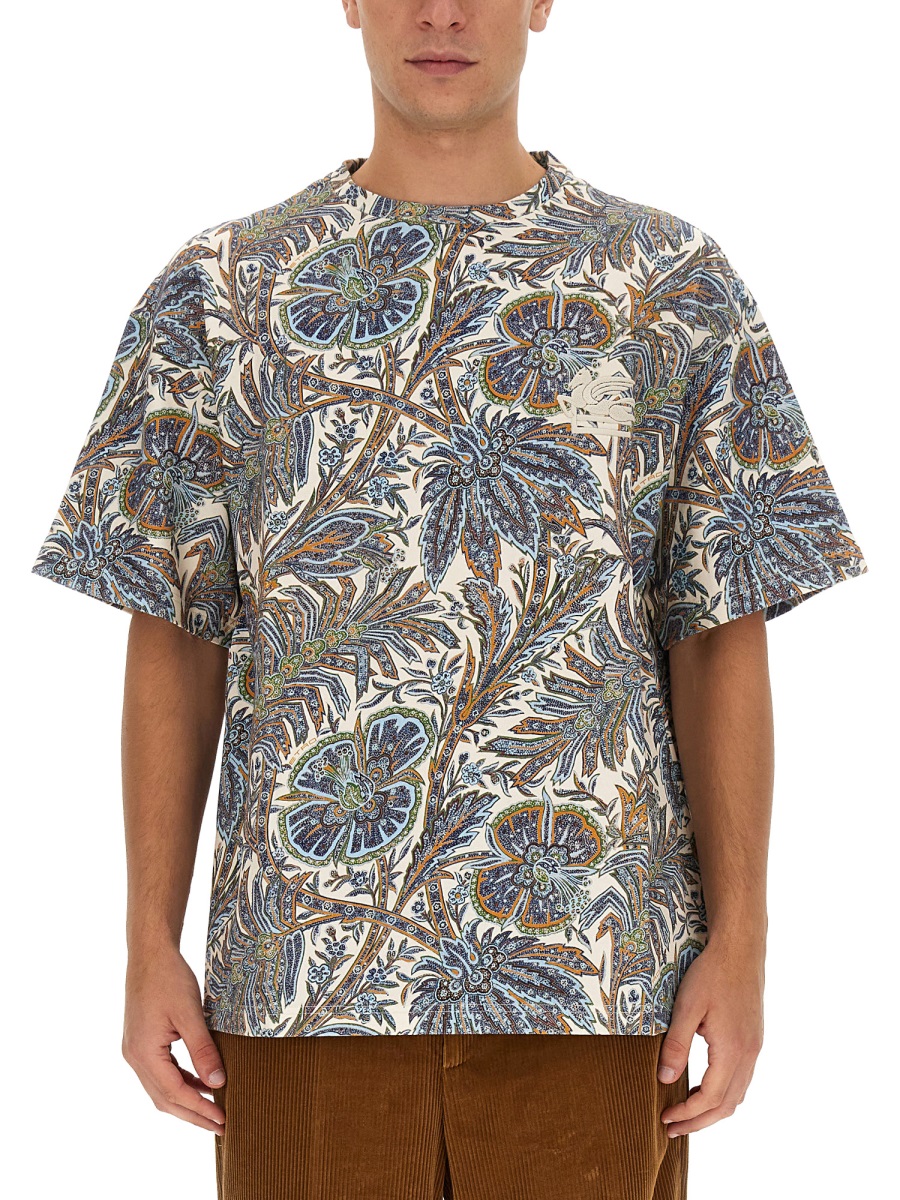 FLORAL PRINT T-SHIRT 1Y52596190991 (ETRO / Tシャツ・カットソー ) | ETRO (エトロ)