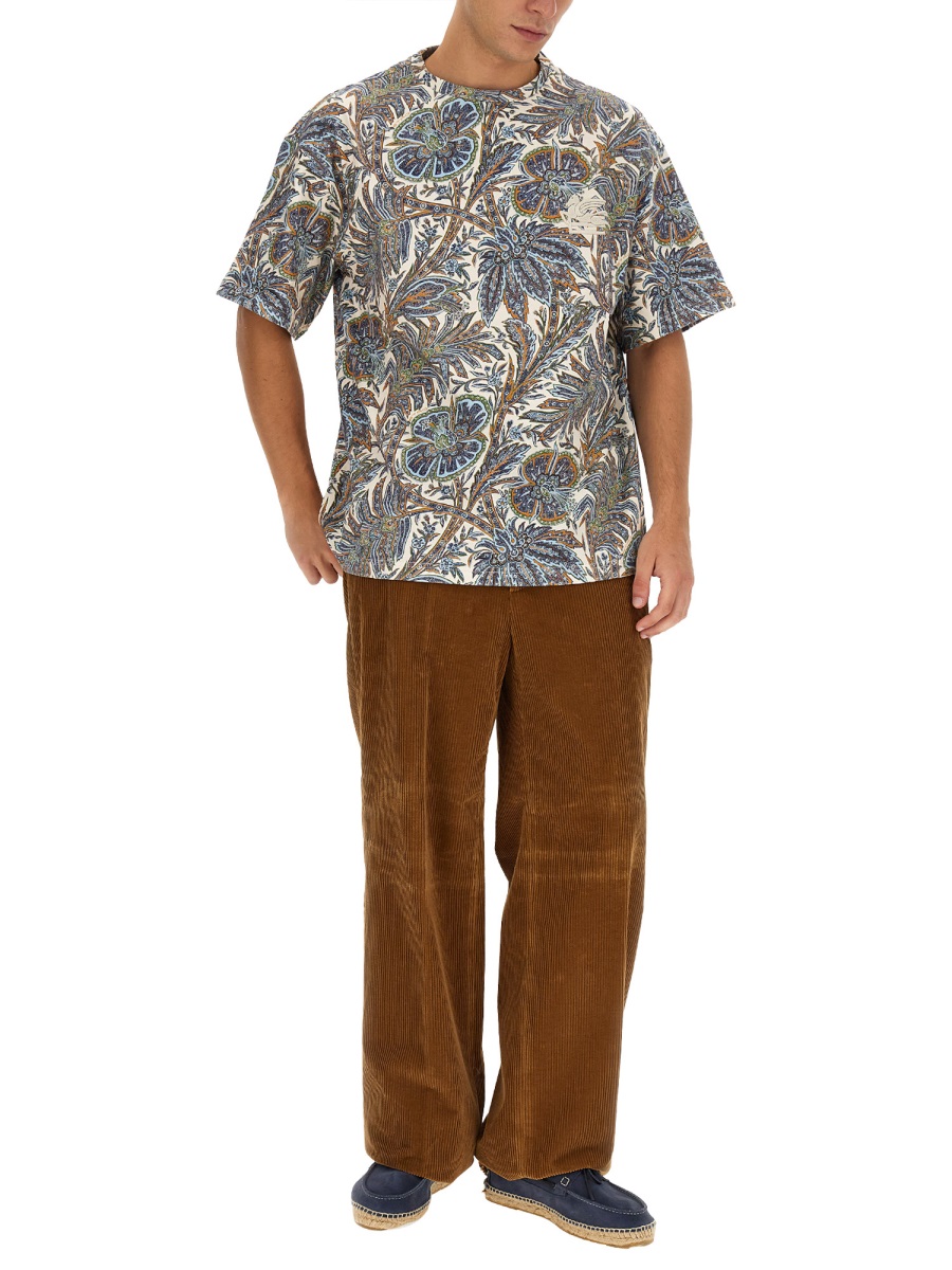 FLORAL PRINT T-SHIRT 1Y52596190991 (ETRO / Tシャツ・カットソー ) | ETRO (エトロ)(1)