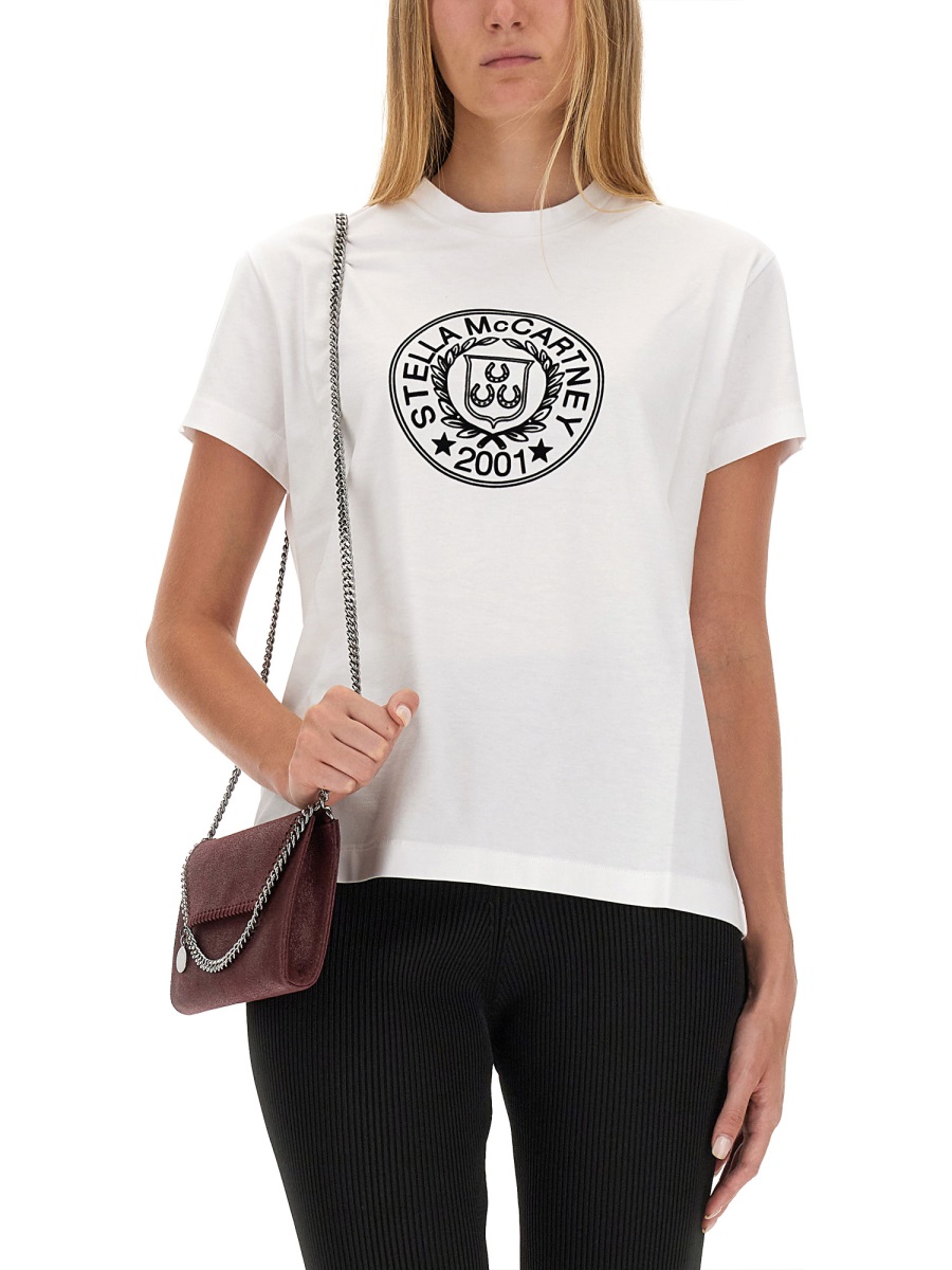 T-SHIRT WITH LOGO 6J02413SPY359000 (Stella McCartney / Tシャツ・カットソー ) | Stella McCartney (ステラ マッカートニー)(3)