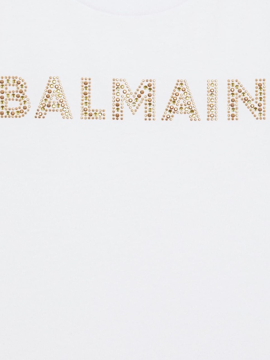 mc logo t-shirt BT8A21KJ0177100 (Balmain / Tシャツ・カットソー ) | Balmain (バルマン)(2)