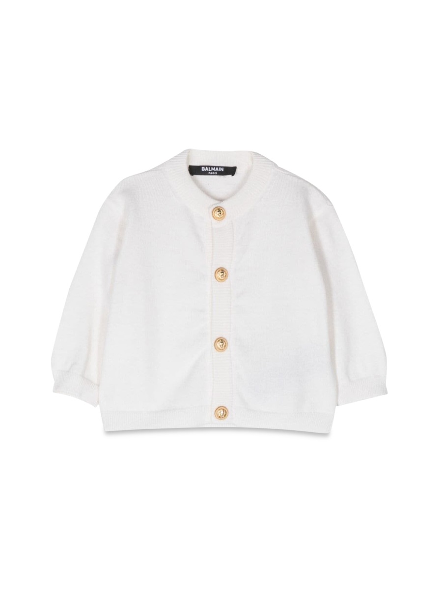 CARDIGAN WITH BUTTONS BT9520BW0113106 (Balmain / ニット・セーター・カーディガン ) | Balmain (バルマン)