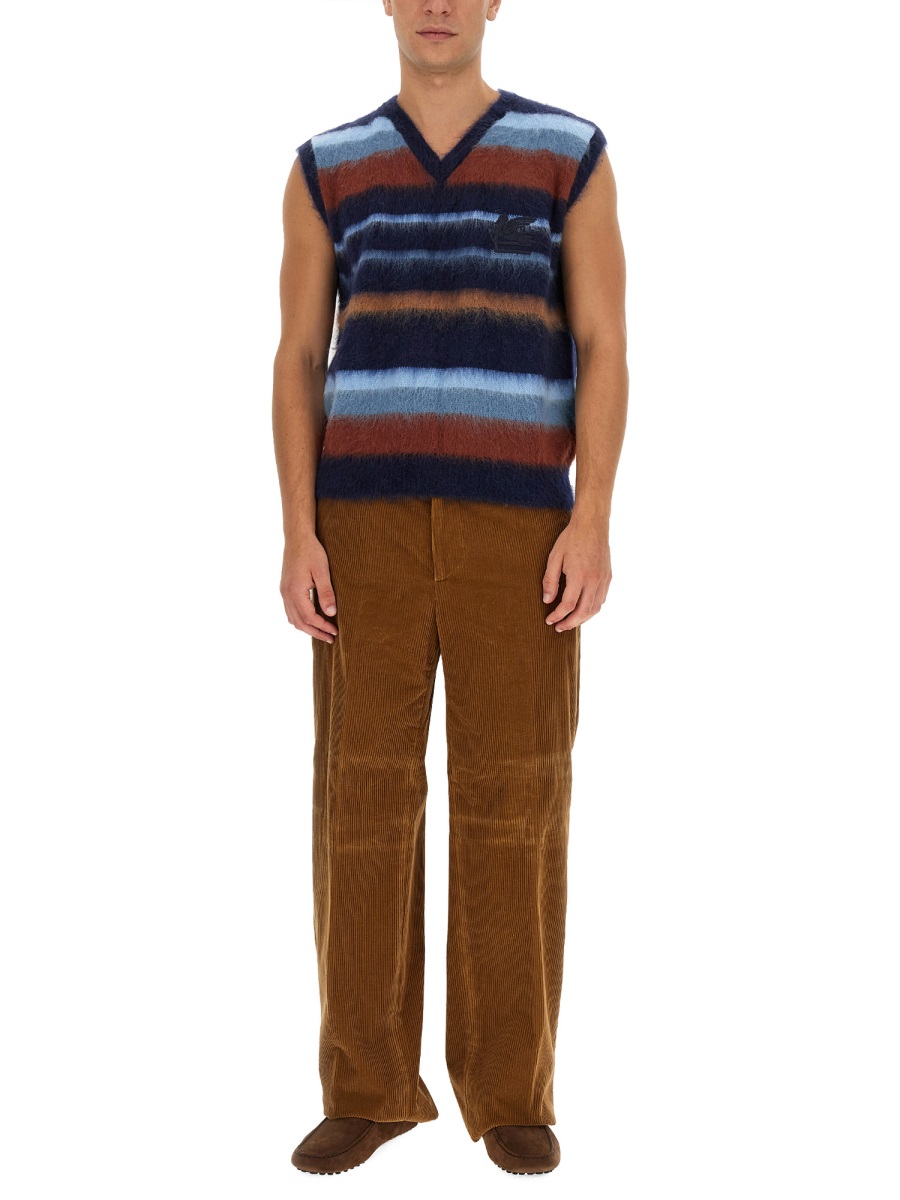 VEST WITH STRIPE PATTERN 1N96096780200 (ETRO / カジュアルジャケット・ベスト ) | ETRO (エトロ)(1)
