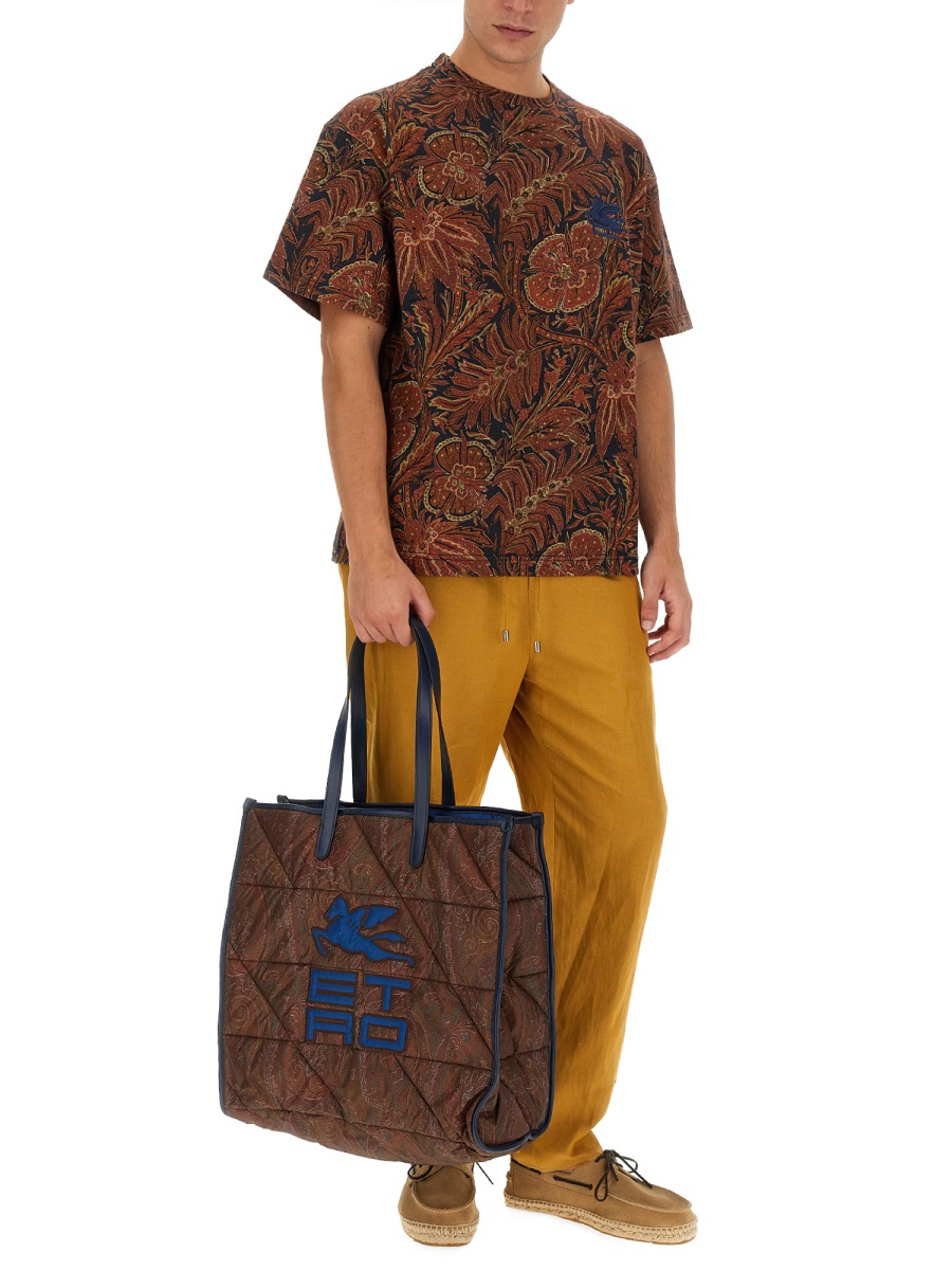 FLORAL PRINT T-SHIRT 1Y52596190200 (ETRO / Tシャツ・カットソー ) | ETRO (エトロ)(1)
