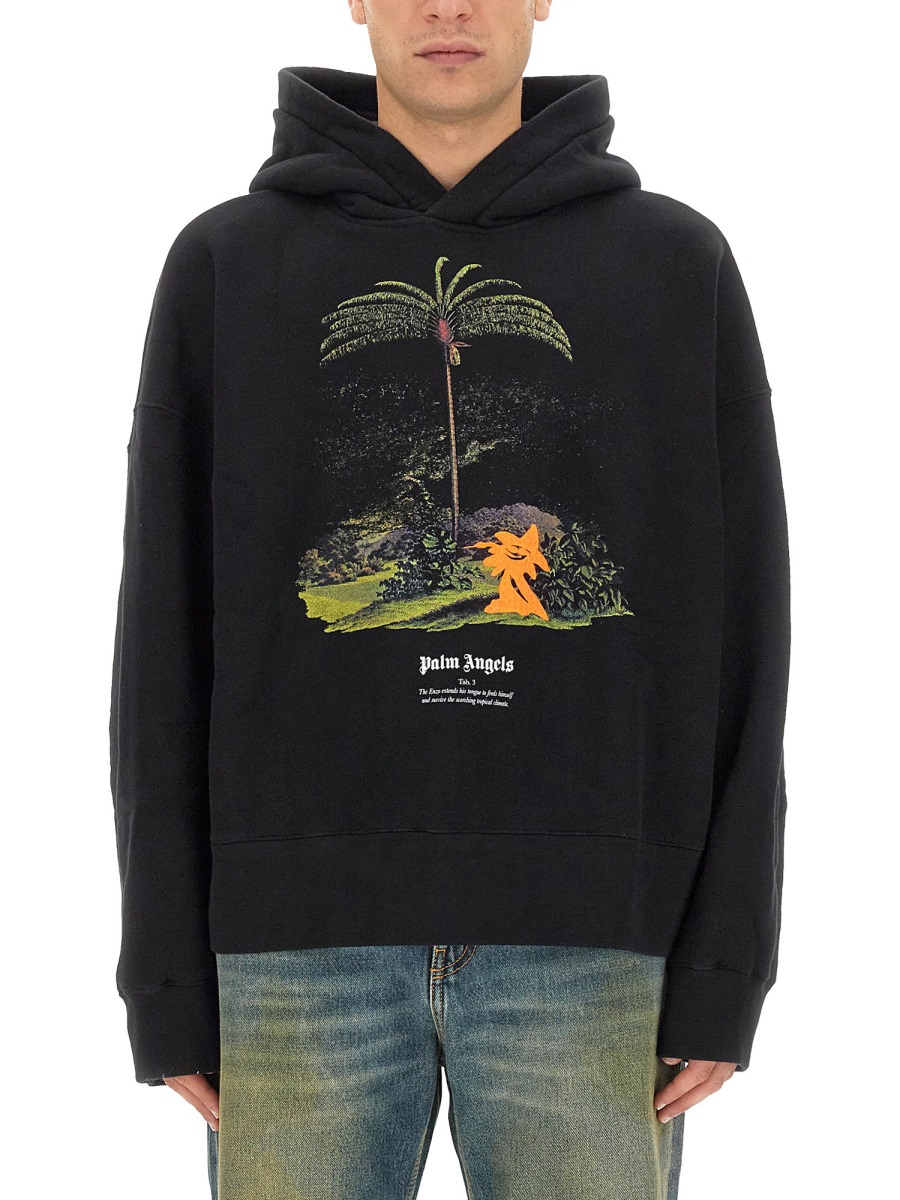 ENZO SWEATSHIRT FROM THE TROPICS PMBB138E23FLE0011020 (Palm Angels / スウェット・フーディー ) | Palm Angels (パームエンジェルス)