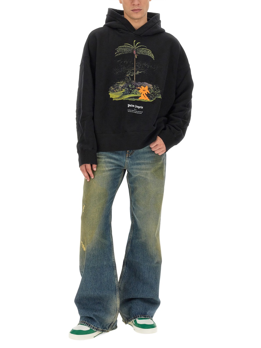 ENZO SWEATSHIRT FROM THE TROPICS PMBB138E23FLE0011020 (Palm Angels / スウェット・フーディー ) | Palm Angels (パームエンジェルス)(1)