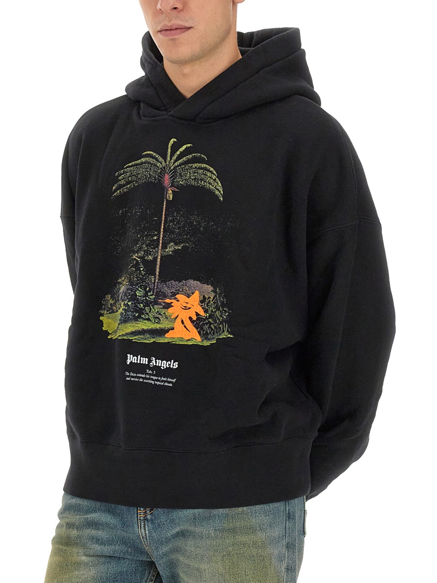 ENZO SWEATSHIRT FROM THE TROPICS PMBB138E23FLE0011020 (Palm Angels / スウェット・フーディー ) | Palm Angels (パームエンジェルス)(3)
