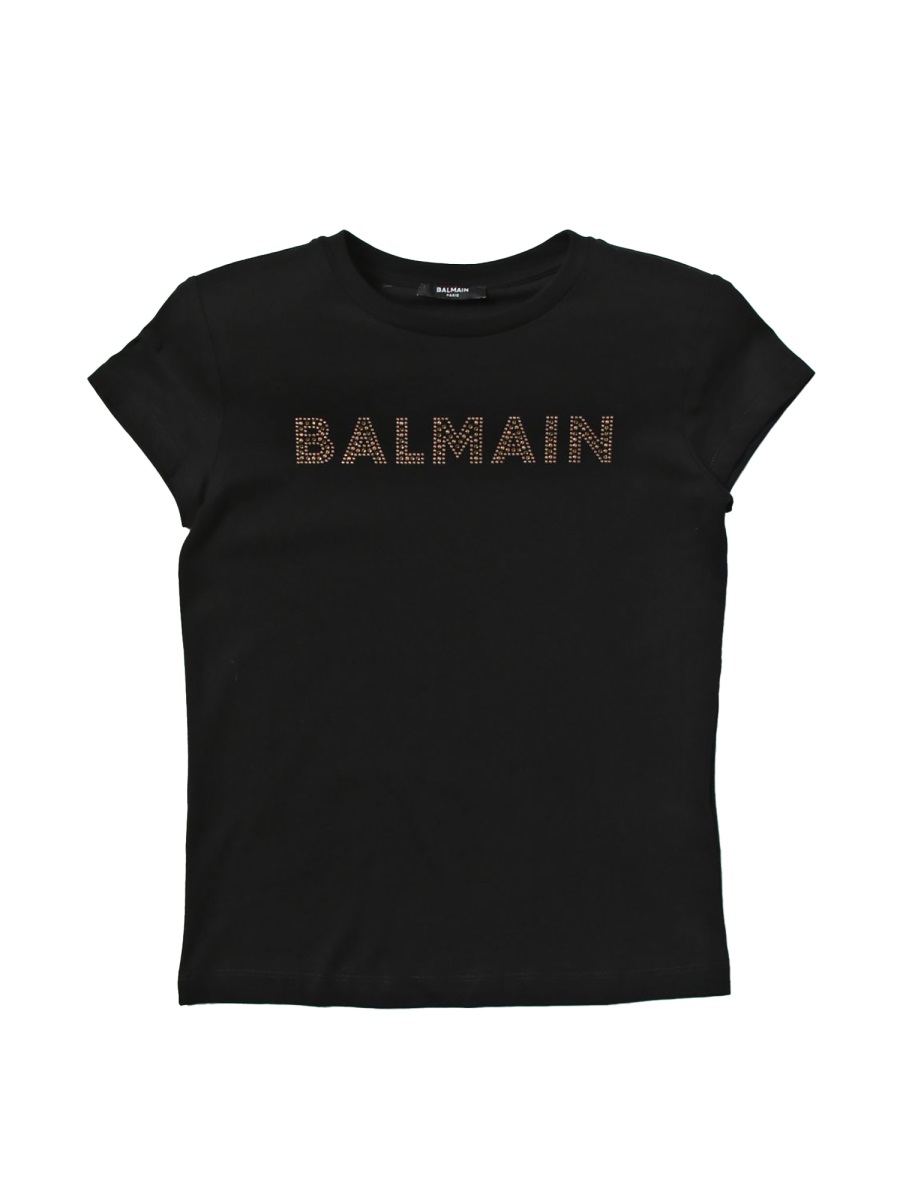 mc logo t-shirt BT8A21KJ0177930OR (Balmain / Tシャツ・カットソー ) | Balmain (バルマン)